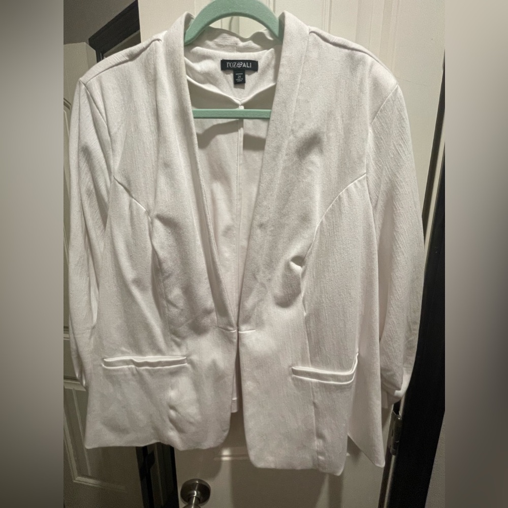 White dress coat
